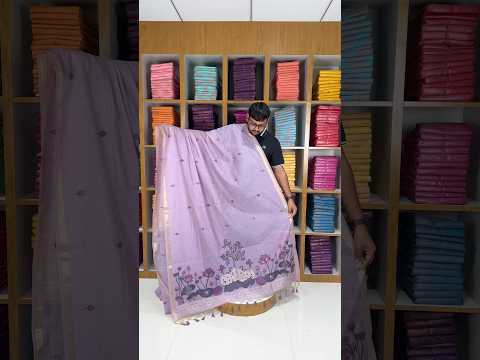 Soft Muga Cotton Pichwai Pallu Saree