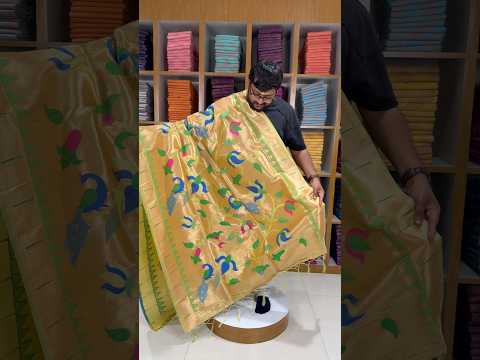 Paithani Soft Silk Lotus Jaal Dupatta