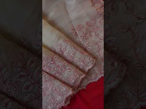 Wedding Season Embroidery Designer Saree