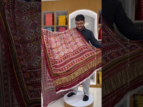 Premium Pure Gaji Silk Patola Dupatta