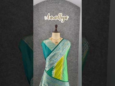 Banarasi Handlloom Rich Weaving Pallu Saree