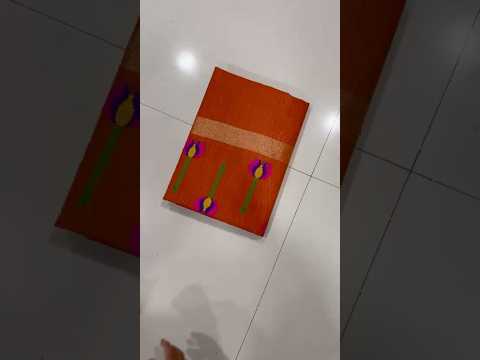 Soft Muga Cotton Meenakari Lotus Saree