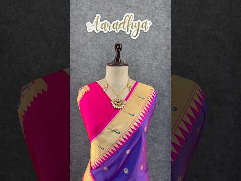 Authentic Paithani Sarees – Marathi Parampara