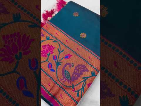 Paithani Soft Silk Zari Woven Saree