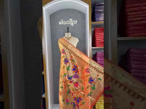 Paithani Soft Silk Lotus Jaal Dupatta