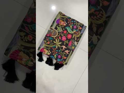 Pure Viscose Gajji Silk Pashmina Saree – Premium Silk Saree