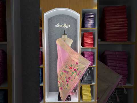 Pure Zari Triple Muniya Border Parrot Paithani Dupatta