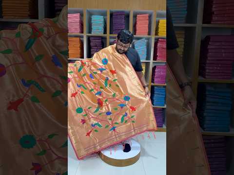 Paithani Jacquard Peacock (Mor) Jaal Dupatta