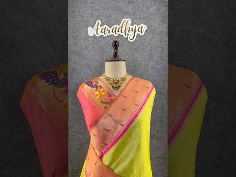 Rich Banarasi Soft Kanjivaram Paithani Saree