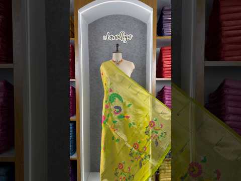 Pure Paithani Pallu All-over Zari Weaving Dupatta