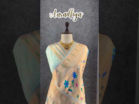 All Over Jaal Weaving Brocket Paithani Soft Silk Saree