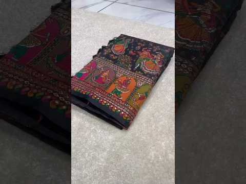 Pashmina Kashmiri Woven Border Saree