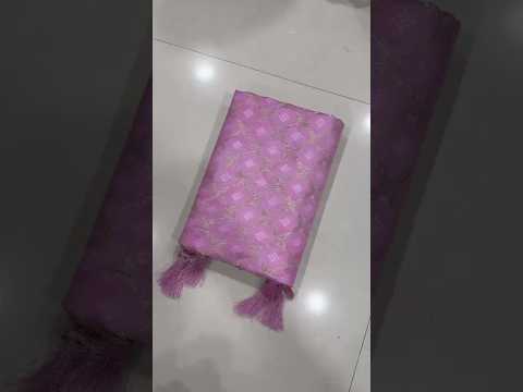 Dola Silk Flower Border Bandhej Paithani Saree