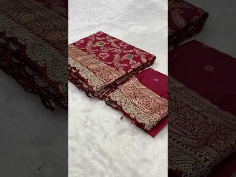 Khadi Dola Cotton Meenakari Bridal Saree