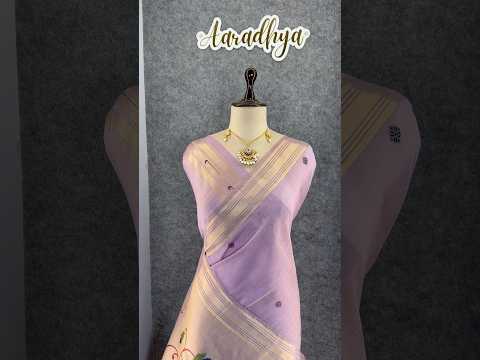 Soft Muga Cotton Classic Paithani Saree