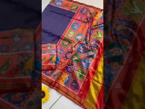 Handloom Silk Patola Trending designs & Lagadi Patta Saree