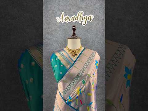 All Over Jaal Weaving Brocket Paithani Soft Silk Saree