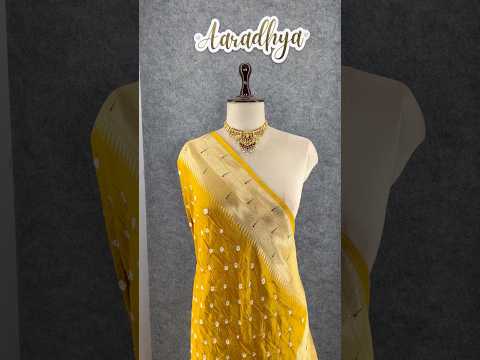 Royal Paithani Bandhani Fusion Weave Saree