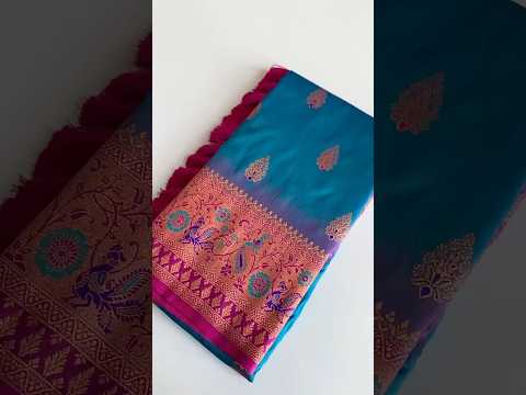 Paithani Silk Meenakari Soft Silk Saree