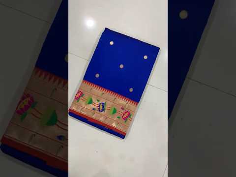 Pure Soft Silk Kanchivaram Lotus Paithani Saree