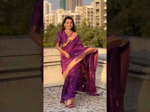 Paithani Vitthala Pallu Muniya Border Saree