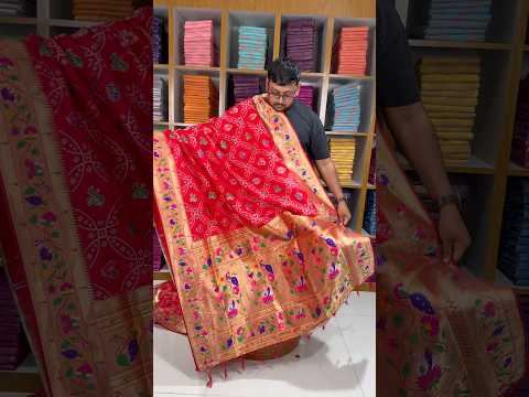 Bandhani Patola Silk Paithani Saree