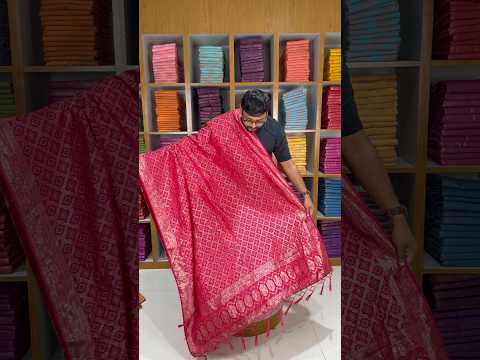 Pure Zari Weaving Viscose Silk Bandhani Dupatta