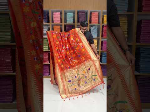 Janhvi Kapoor–Inspired Kanchivaram Paithani Silk Saree