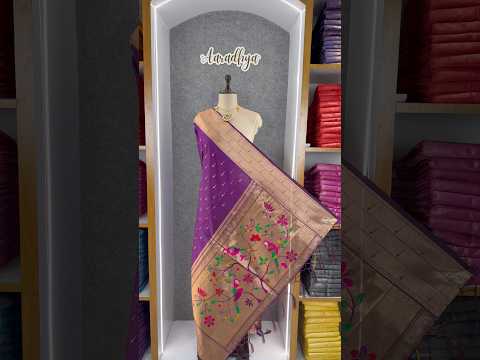 Pure Zari Triple Muniya Border Parrot Paithani Dupatta