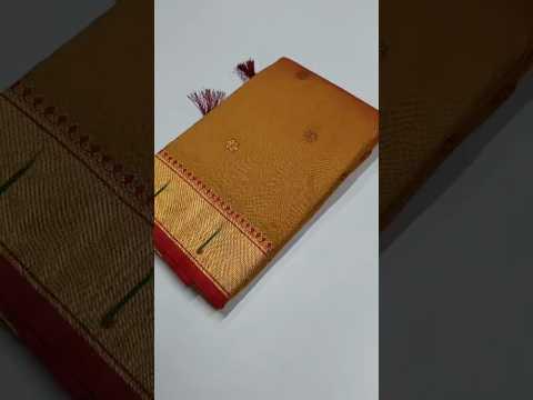 Soft Silk Meenakari Pallu & Zari Buttis Saree