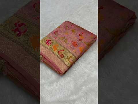 Pure Rajwadi Pashmina Paithani Style Silk Saree