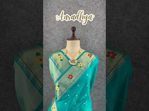 Phoolmala Paithani Soft Khadi Raw Silk Saree