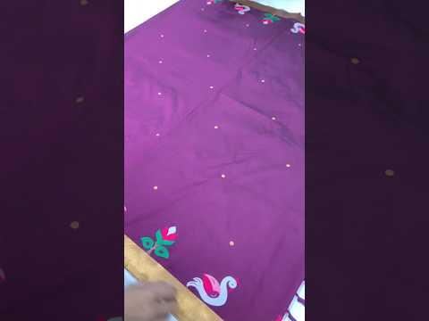 Soft Paithani Silk Polka Dots Rajhans Saree