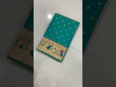 Soft Silk Parrot Peacock Border Paithani Saree