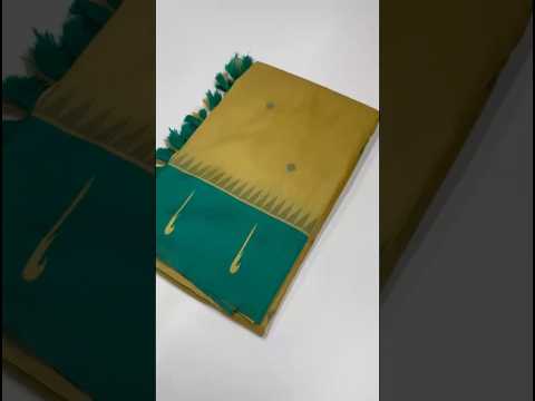 Handloom Soft Silk Muniya Border Rich Saree