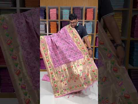 Royal Kanchivaram Patola Paithani Silk Saree