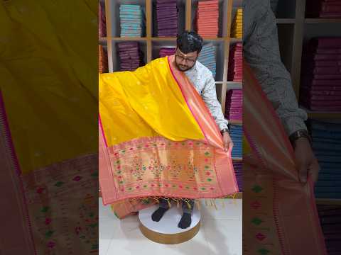 Pure Zari Geomatric Motif Paithani Dupatta