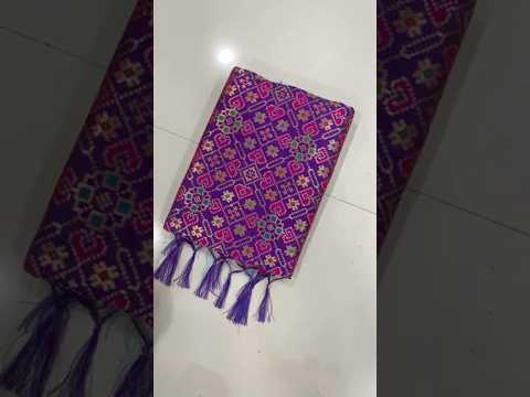 Soft Kanchivaram Patola Paithani Silk Saree