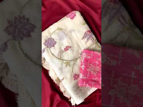 Designer Pure Kota Stitch Embroidery Saree