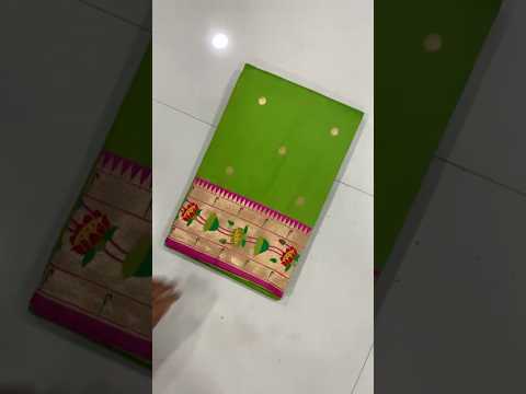 Pure Soft Silk Kanchivaram Lotus Paithani Saree
