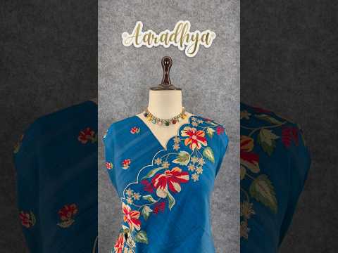 Elegant Matka Silk Embroidered Saree