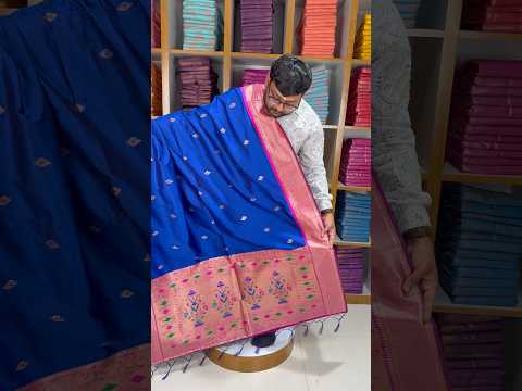 Pure Zari Geomatric Motif Paithani Dupatta