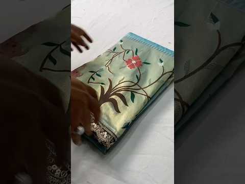 Sost Silk Paithani Scalloped Border Lace Saree