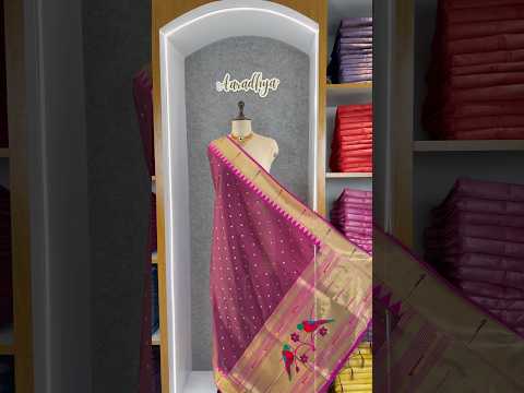 Pure Paithani Zari Border Parrot Motif Pallu Dupatta