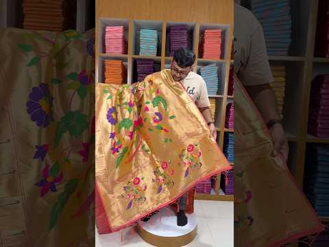 Pure Paithani Pallu All-over Zari Weaving Dupatta