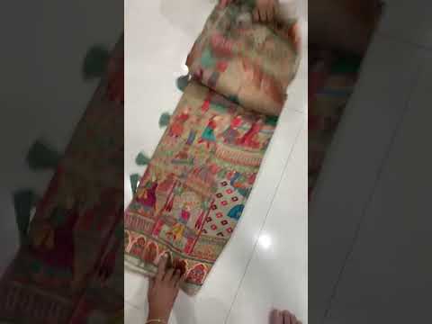 Royal Darbar Pashmina Silk Heritage Mughal Saree