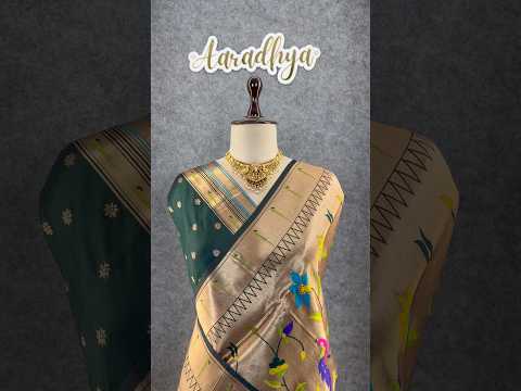 All Over Jaal Weaving Brocket Paithani Soft Silk Saree