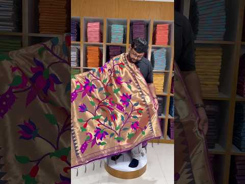 Paithani Soft Silk Lotus Jaal Dupatta