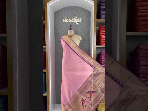 Pure Paithani Zari Border Parrot Motif Pallu Dupatta