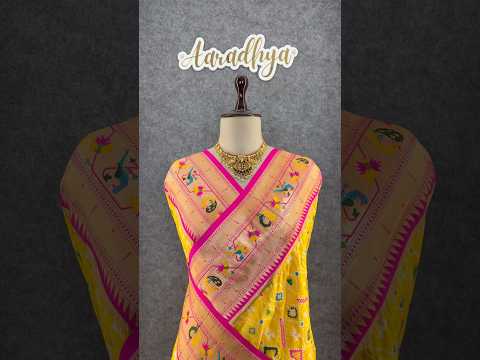 Traditional Kanchivaram Patola Paithani Silk Saree